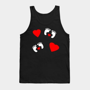 Newborn Gifts for Expectant Mother, It's a Girl Tank Top